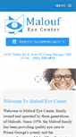 Mobile Screenshot of maloufeyecenter.com